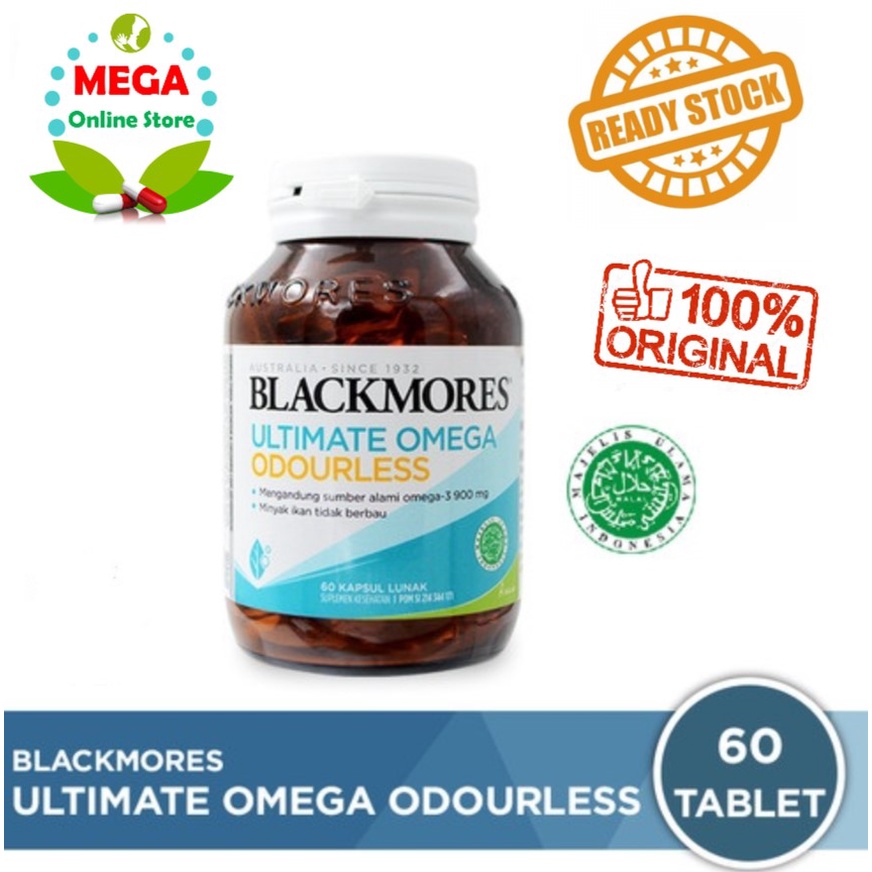 BPOM Blackmores Kalbe Ultimate Omega Odourless