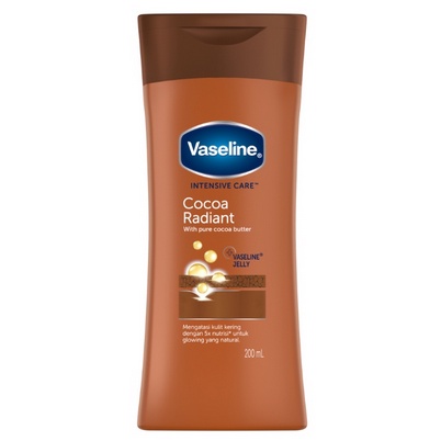 [GROSIR] Vaseline cocoa radiant body lotion 200ml KEMASAN BARU