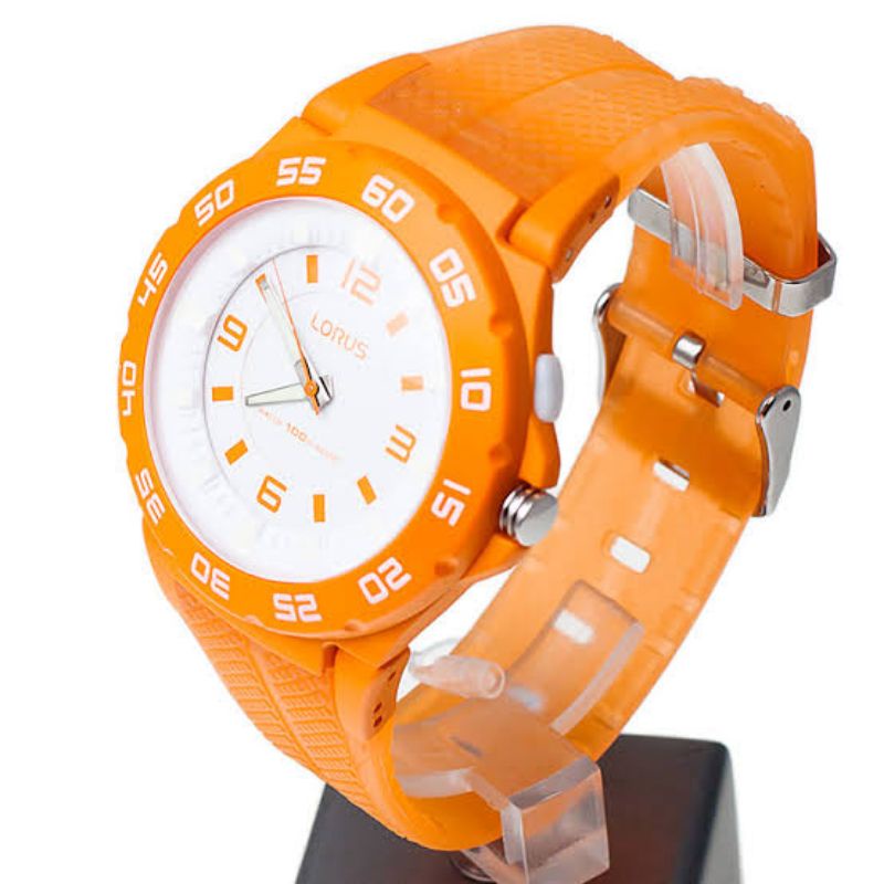 lorus R2355FX-9 orange jam tangan wanita original