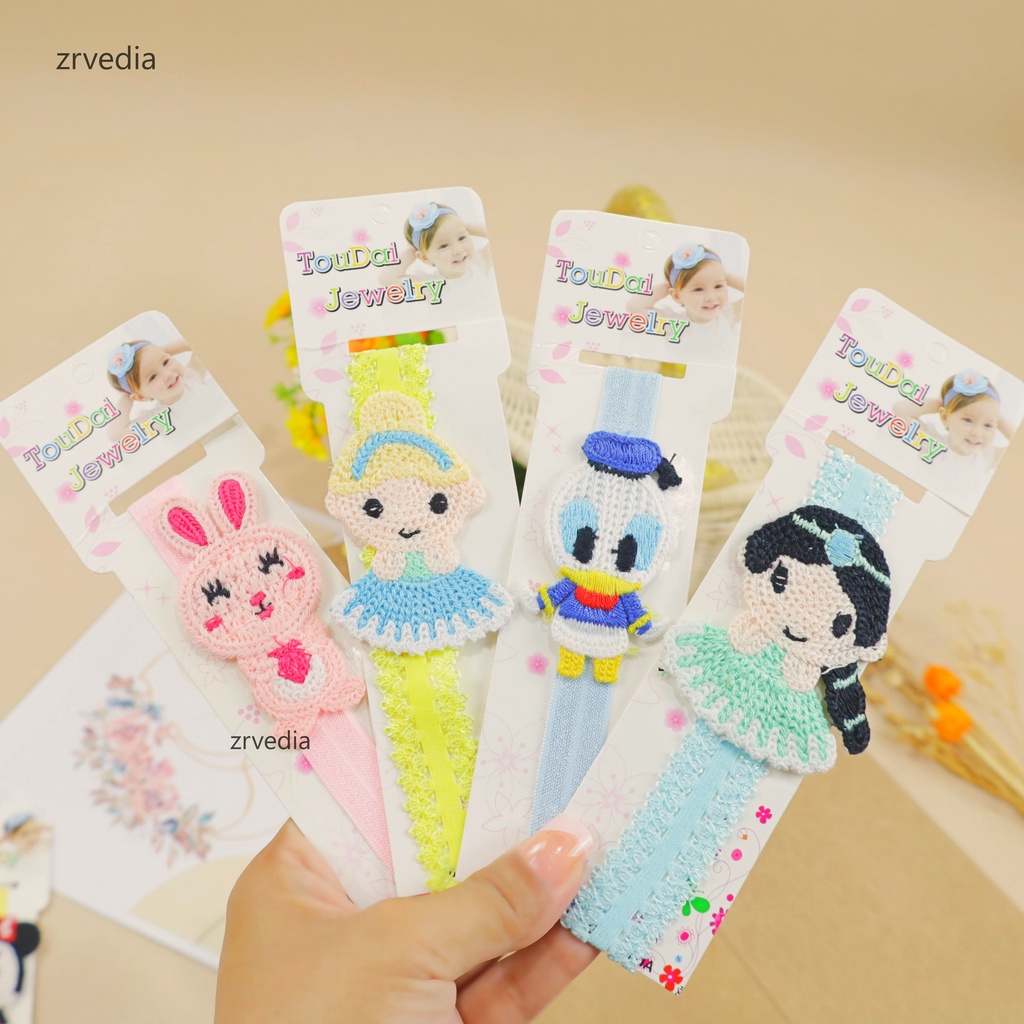 Bandana Cherysbelle Bayi Perempuan / Bando Baby New Born Import Murah Korea Aksesoris Rambut Mainan Kiosbalitaaprillia