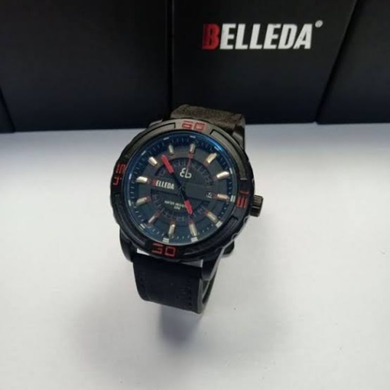 JAM TANGAN BELLEDA PRIA CASUAL B-9044 ORIGINAL