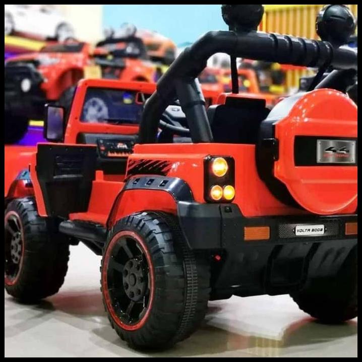 Mobil Aki Mobil Jeep Rocky Voltra 5008 Mainan Anak