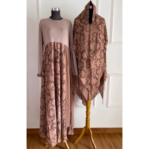 SALE Set gamis New ulya hijab