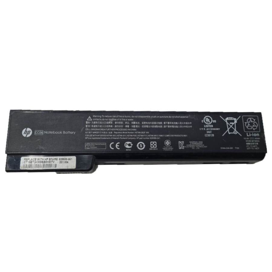 Baterai Hp Elitebook 8460p 8360p 8470p CC06