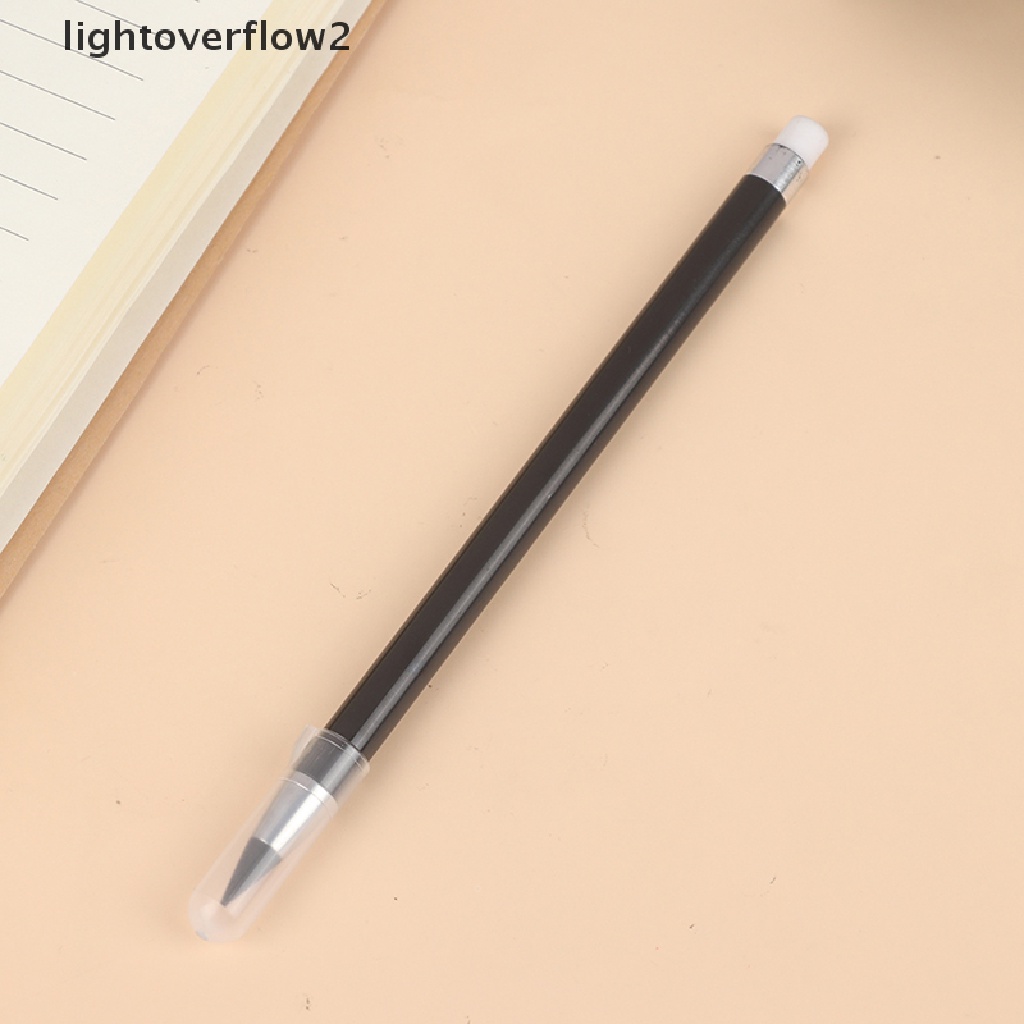 (lightoverflow2) 1pc Pensil Eternal Tanpa Tinta Untuk Menulis