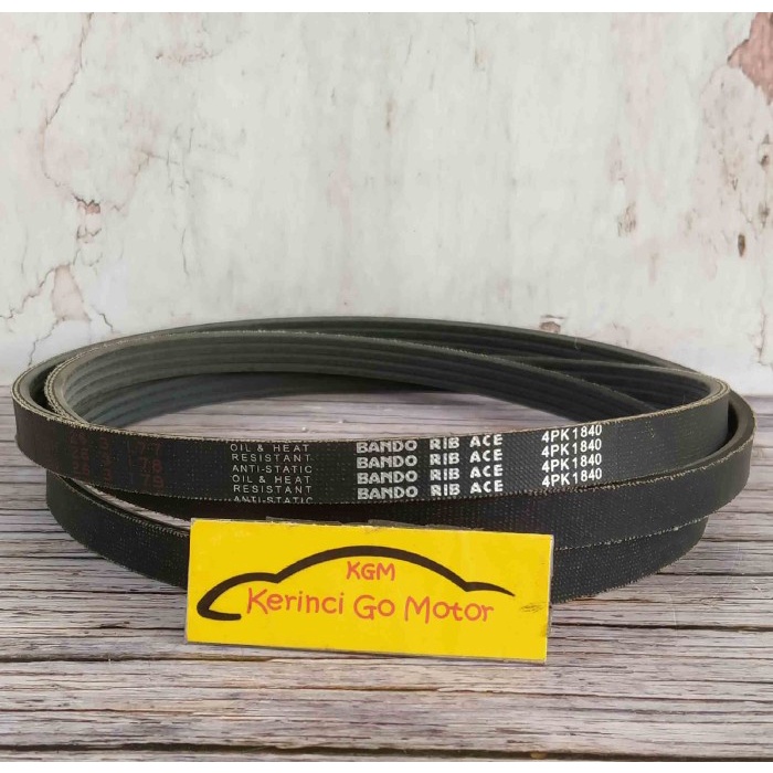 BANDO VAN BELT 4PK 1840 RIB BELT TALI KIPAS 4PK-1840 FAN BELT ALUR