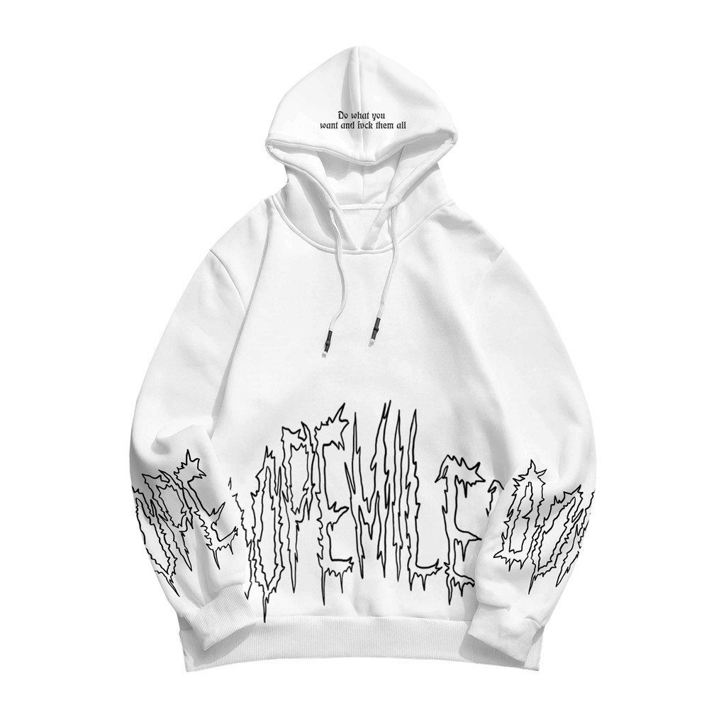 DOPEMILES - Roots White Hoodie