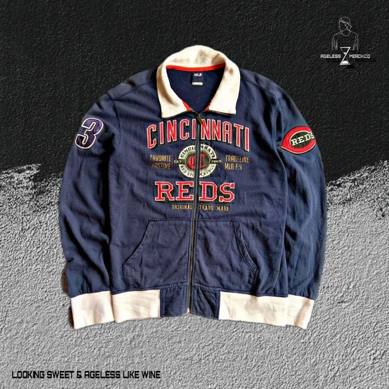 Jacket MLB Cincinnati Reds Vintage Second Original