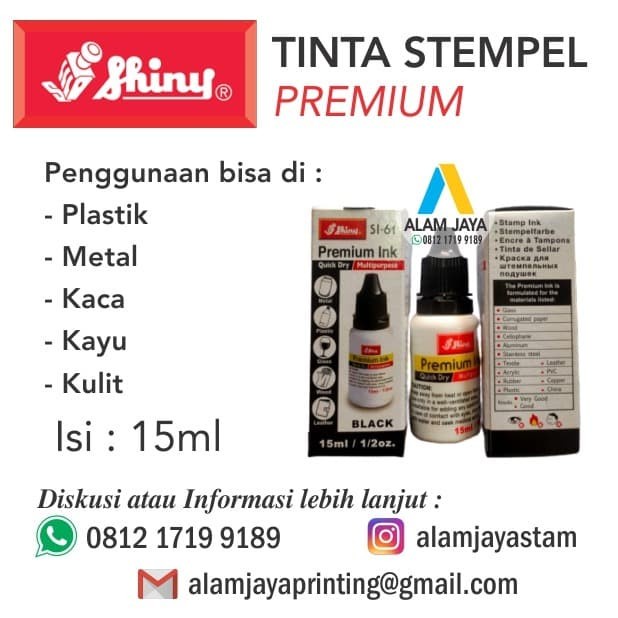 

Lucu Tinta Permanen Untuk Plastik, Metal, Kaca, Kayu Dan Kulit Merek Shiny Berkualitas