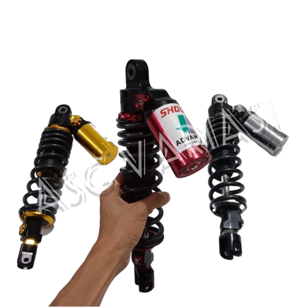 SHOCKBRAKER VARIASI MOTOR MATIC SHOCK BREAKER MODEL ANSWER TABUNG MIRING SHOWA 330MM PEREDAM KEJUT M