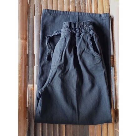 Kulot Jeans Wanita Highwaist Fullkaret/Celana Panjang Wanita Korean Style Kekinian