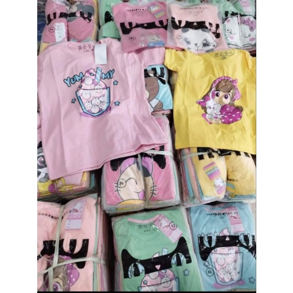 COD kaos Import anak , T'shirt tangan pendek anak perempuan