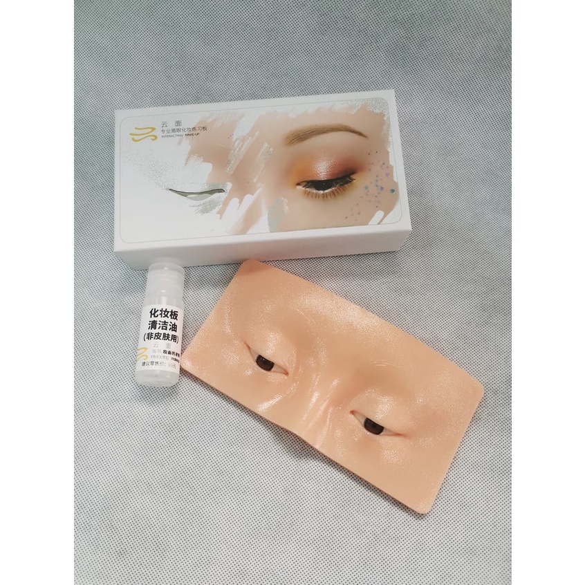 Alat Latihan Makeup Makeup Pratice Skin Alat Latihan Makeup Silicone Makeilup Panel Papan Silikon Rias Wajah Alis Mata serbaguna