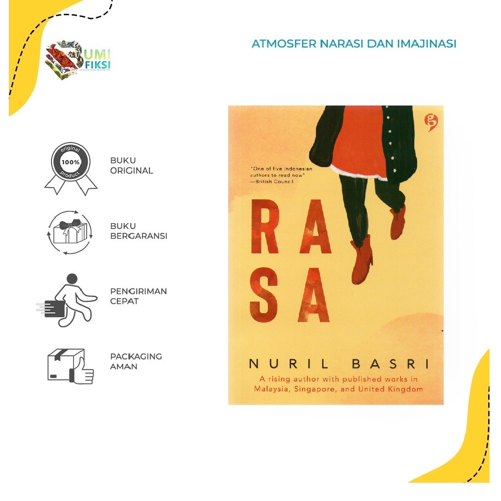 NOVEL - RASA - Nuril Basri - Gagasmedia - Bumifiksi