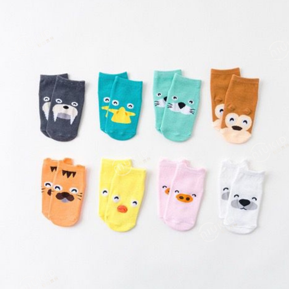 NIUKID KAOS KAKI ANAK BAYI CUTE ANIMAL 3D IMPOR KAOS KAKI KARAKTER PREWALKER ANTI SLIP BABY SOCKS ANIMAL