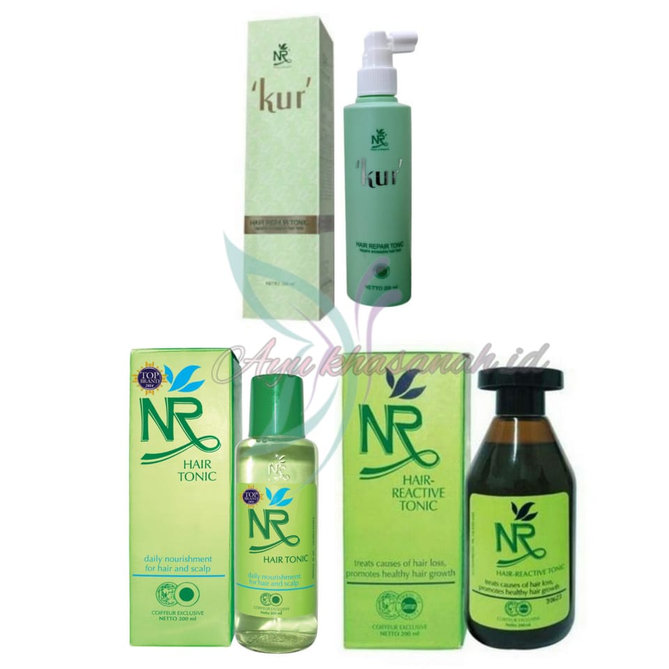 NR Hair Tonic / Hair Reactive Tonic / Kur Repair Tonic 200ml Perawatan Rambut Rontok