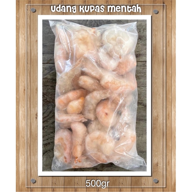 

Udang Kupas Mentah 500gr Saat Beku - Frozen
