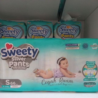 SWEETY SILVER PANTS JUMBO S66/M60/L54/XL44/XXL32