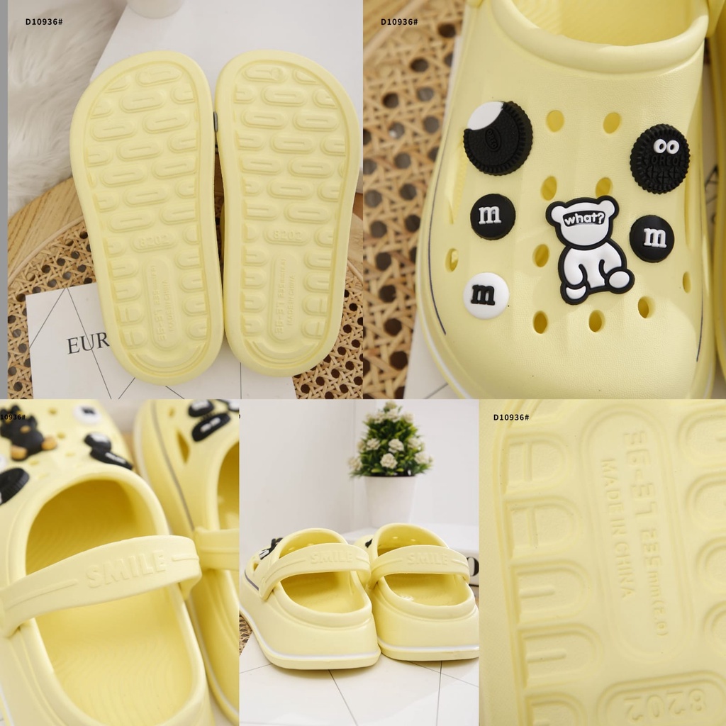 Fashion Baim Eva Bear Rubber For Women Slip Sandals  D10936