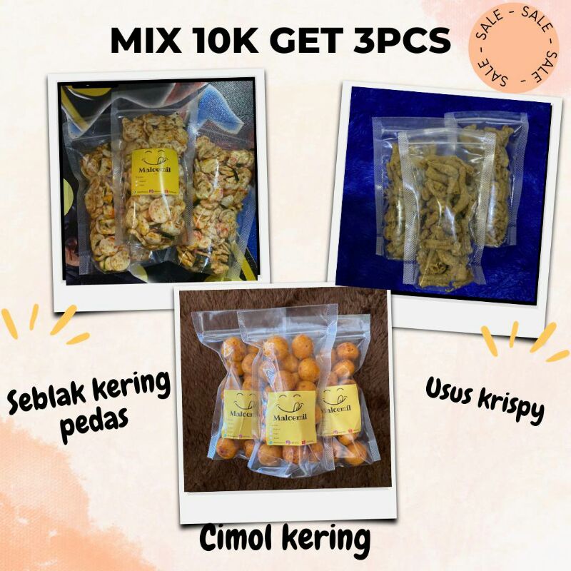 

PAKET 10K GET 3PCS MIX