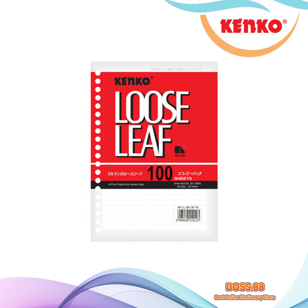 

LOOSE LEAF / ISI BINDER KENKO A5-100