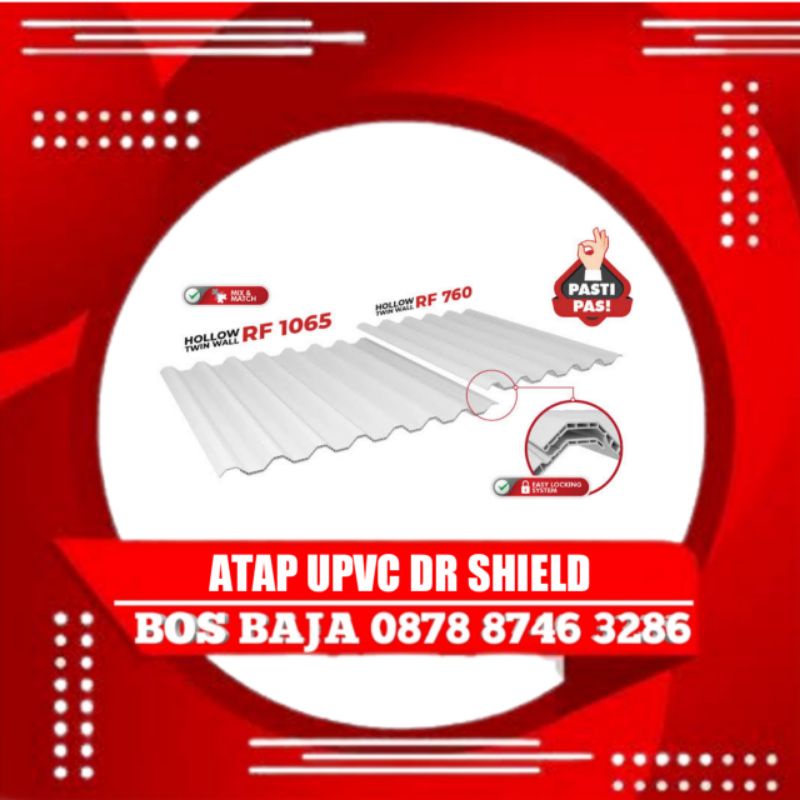 Jual Atap Dingin Dr Shield Tebal Mm Lebar Mtr Shopee Indonesia