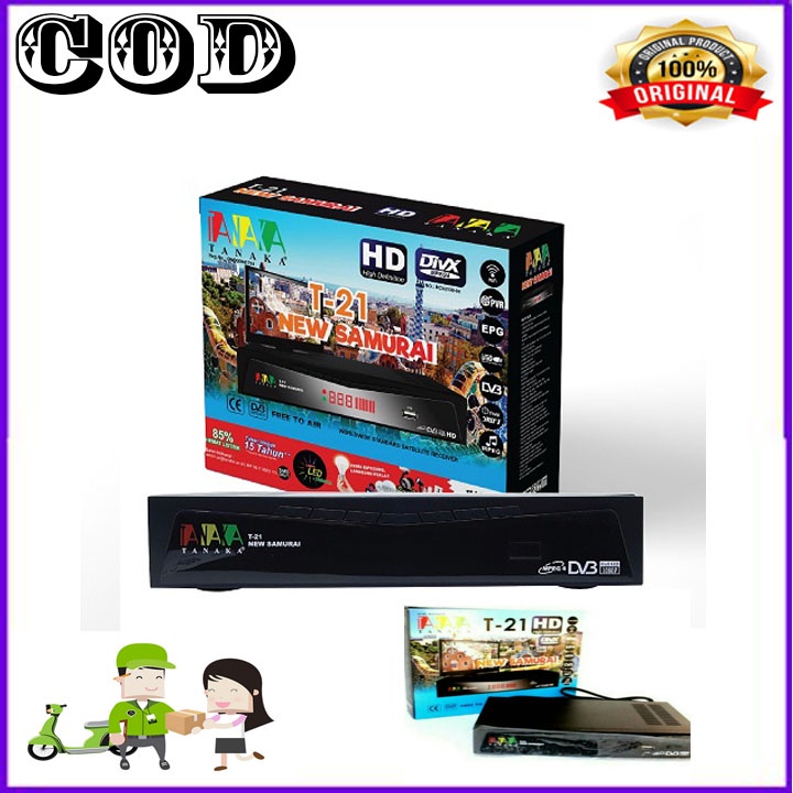 NEW PROMO Tanaka T-21 HD New Samurai K5S full HD Suport Bisskey PowerVu