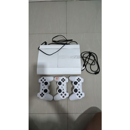 PS3 SUPER SLIM 250GB HEN 4.88 PRO +3STIK WIRELLES AND NEW GAME / SECOND belum lama pemakaian