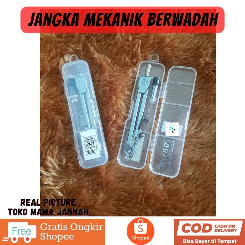 

Jangka Mekanik Wadah Jangka Matematika Refill