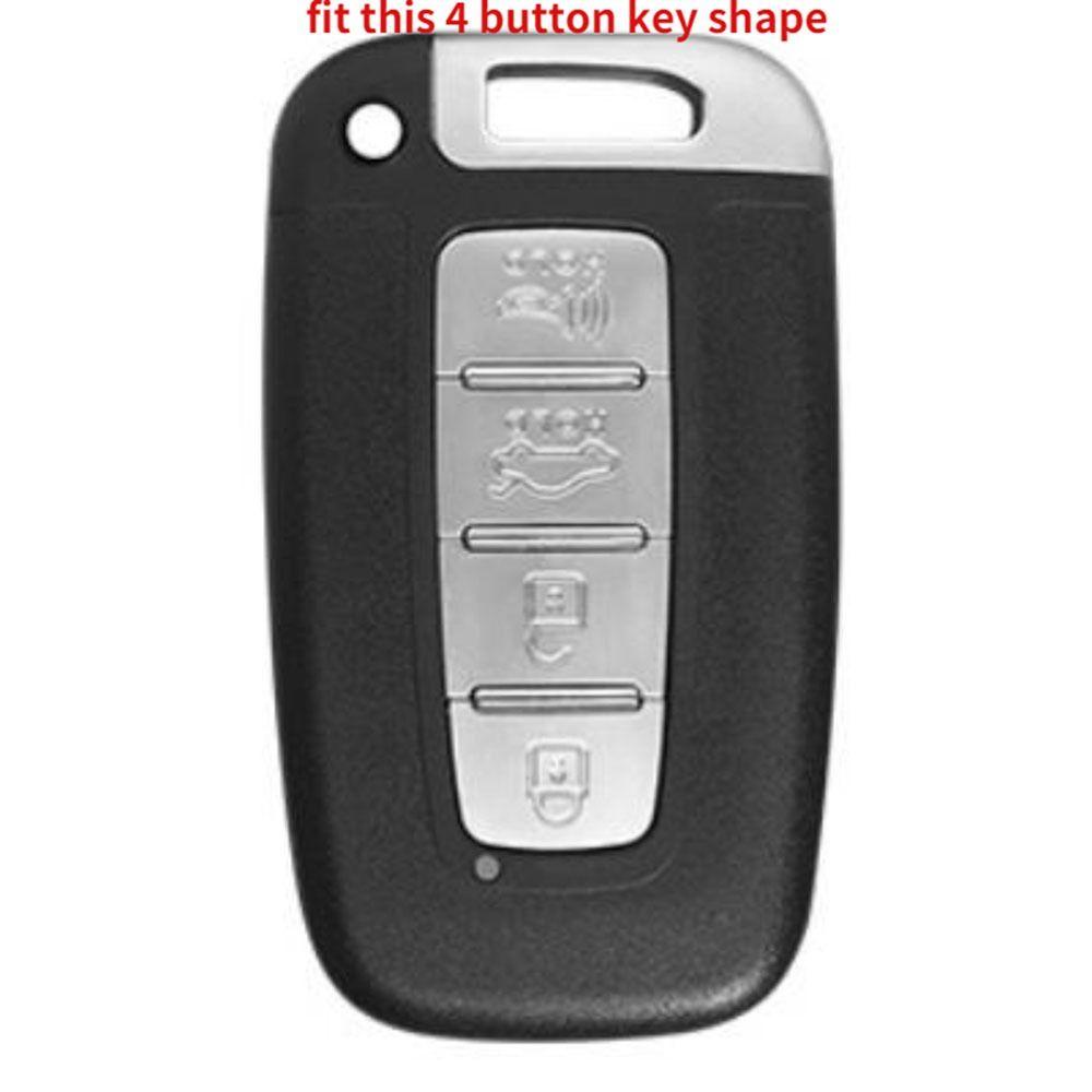 Top Remote Key Case Soft TPU Aksesoris Mobil Skin Key Fob Cover