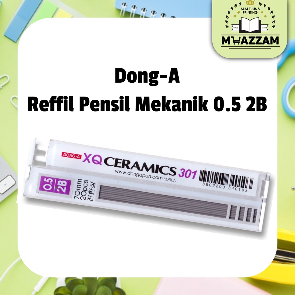 

Dong-A Refill Pensil Mekanik 2B Lead XQ 0.5