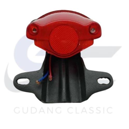 GG532 Stoplamp CB Kodok plus Dudukan Lampu Stop Custom