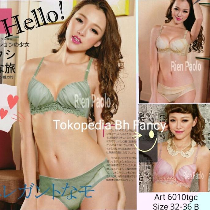 Bra Set Sexy Wanita Bh Fancy Rien Paolo Model Korea Lucu Kawat