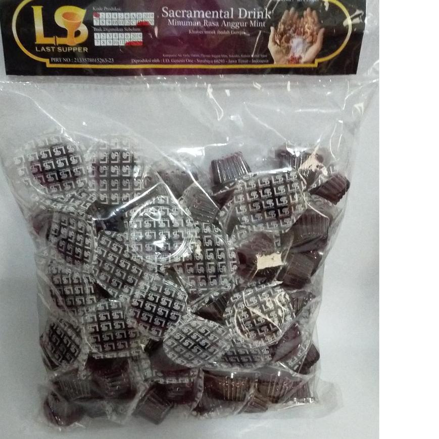 

limited STOCK!Anggur Perjamuan (Gereja) Cup LS (isi 100) non alkohol|RA3