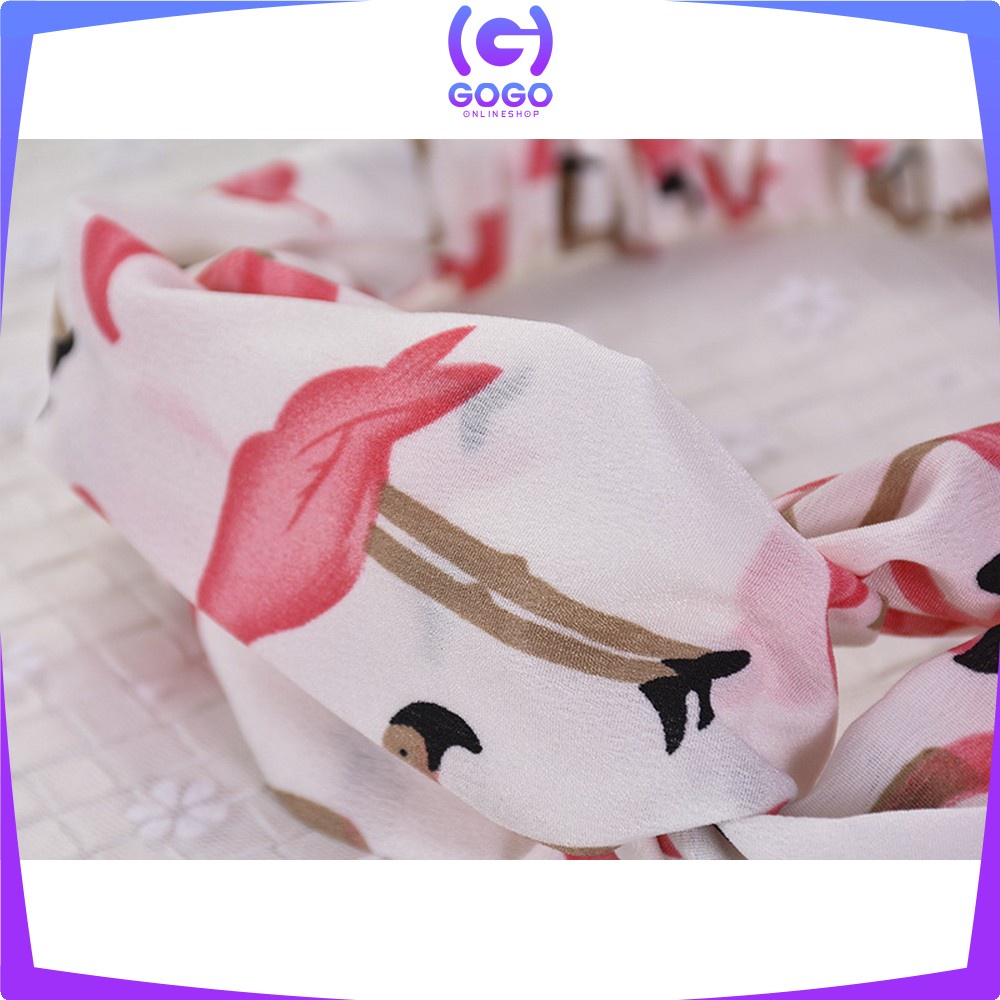 GOGO-C63-66 Bando Korea Style Bandana Rajut Bendo Rambut Karet Elastis Fashion Wanita Headband Murah