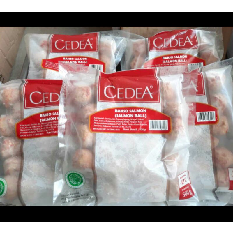 

Bakso Salmon Cadea 500gram Salmon Ball