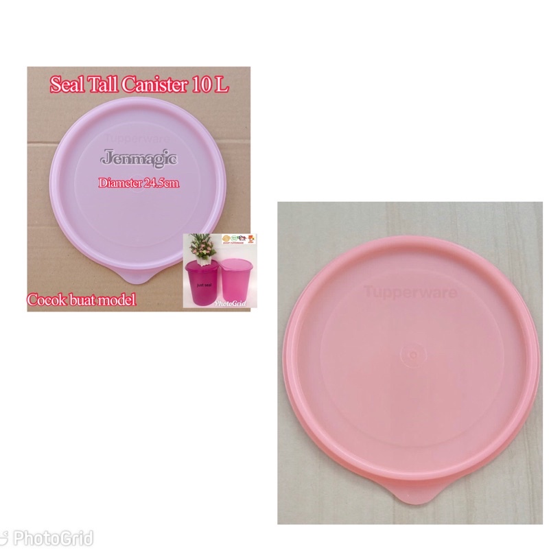 Tupperware sparepart seal /tutup tall canister 10 L (1)