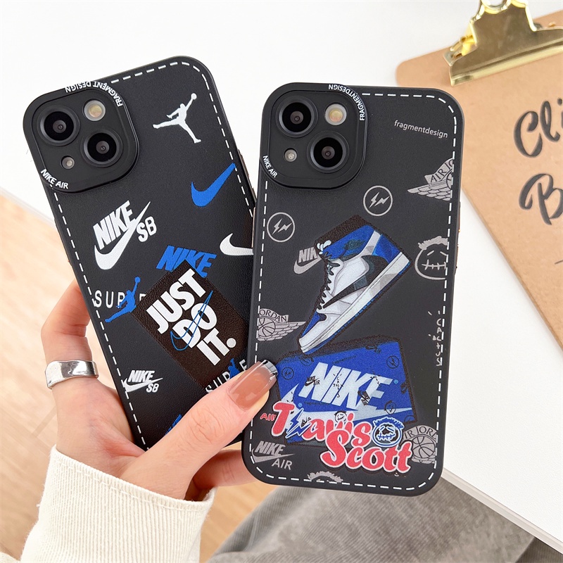 Case Pelindung Kamera Bahan Kulit Logam Tahan Banting Untuk iPhone 14 pro max 14 plus 13 pro max 12 11 pro max X XS max XR 7 8 plus