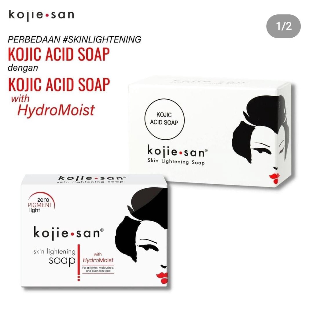 KOJIE SAN SKIN LIGHTENING SOAP / KOJIESAN KOJIC ACID SOAP - 65 gram