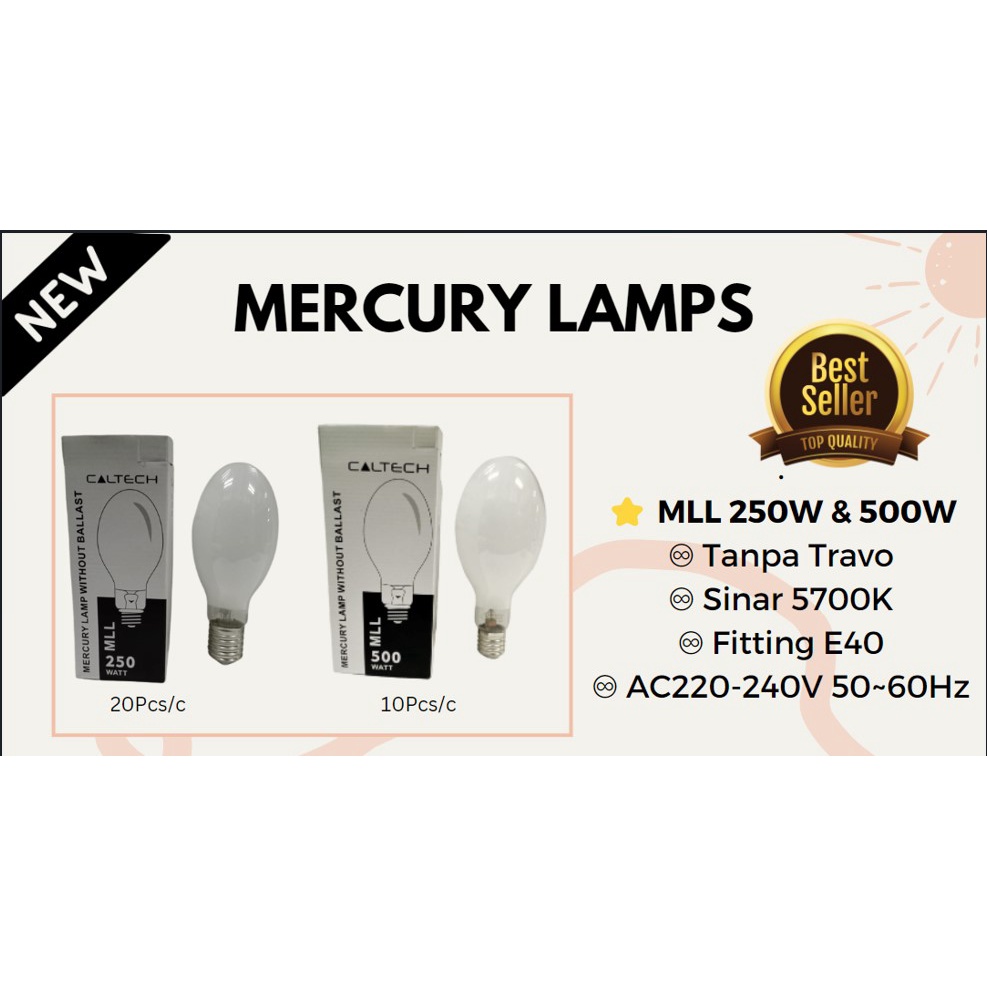 Lampu Mercury Lampu Jalan Caltech