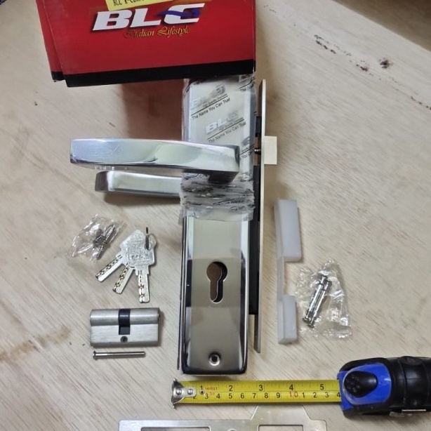 SET LENGKAP KUNCI PINTU BESAR BELLUCI CHANGIRED SN/ HANDLE PEGANGAN GAGANG KUNCI GEMBOK PINTU RUMAH BERKUALITAS