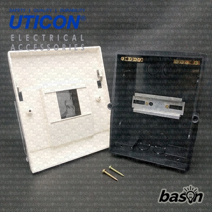 UTICON MCB Box MCB1804 4-Group MCB Panel - untuk 2-4 MCB