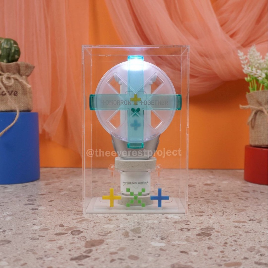 Box Lightstick TXT Telescopic Grip x Standing / Standing Lightstick TXT / Tempat Display Lightstick 