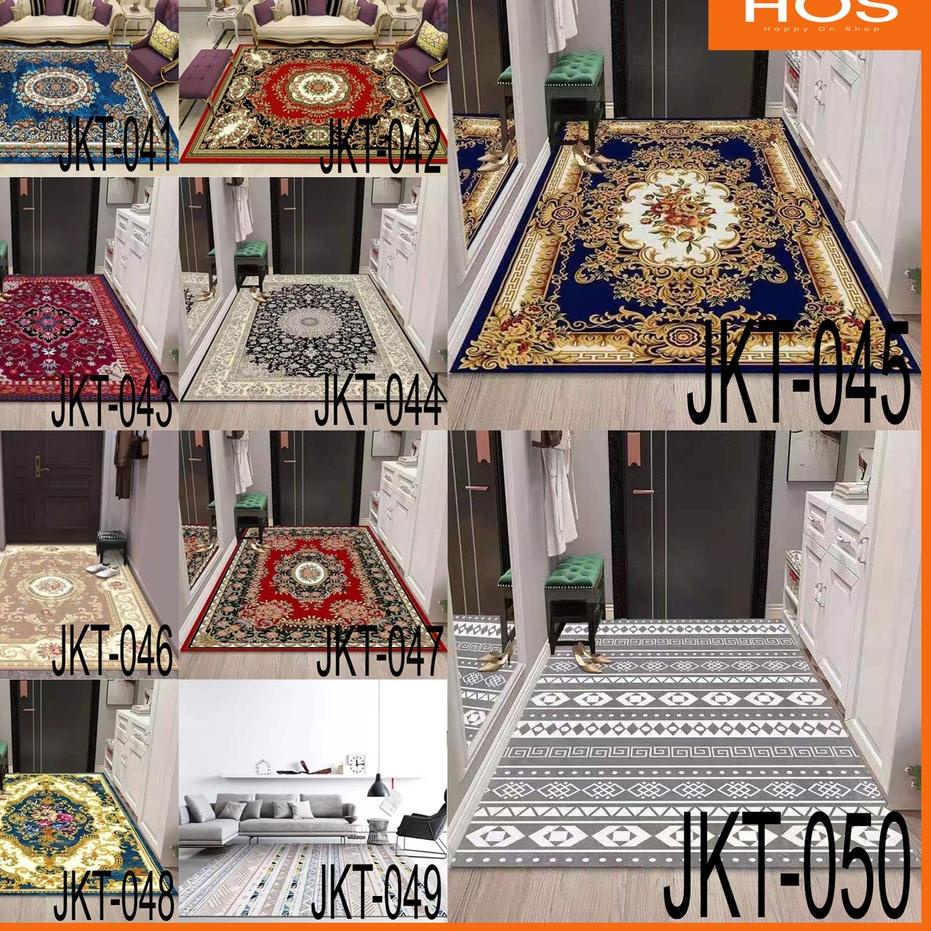 Belanja Hore--KARPET TURKEY ukuran 140x200cm (new motif) Happyonshop