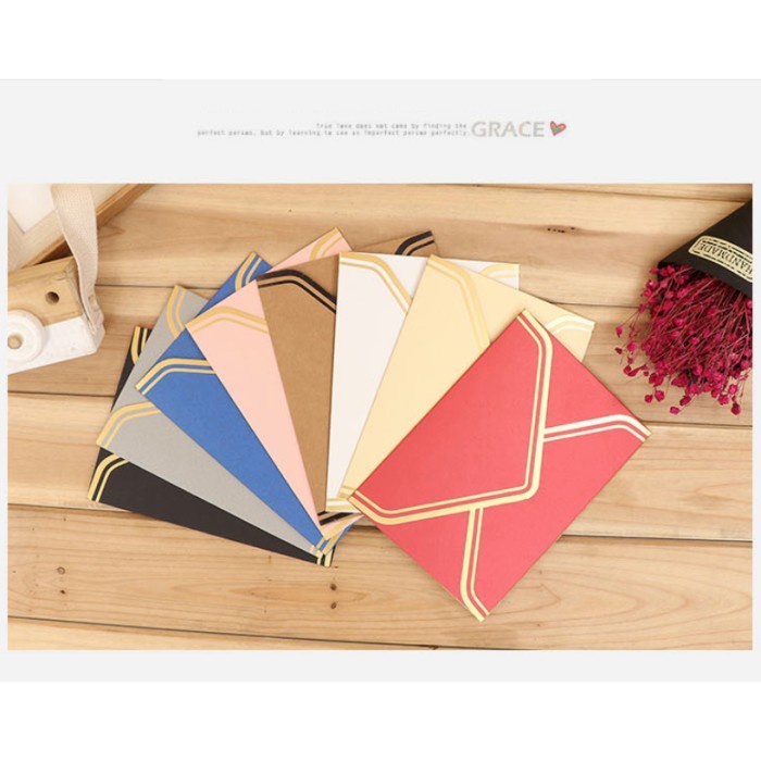 

Hari Ini Amplop Vintage Design Korea A945 Gilaa!!!