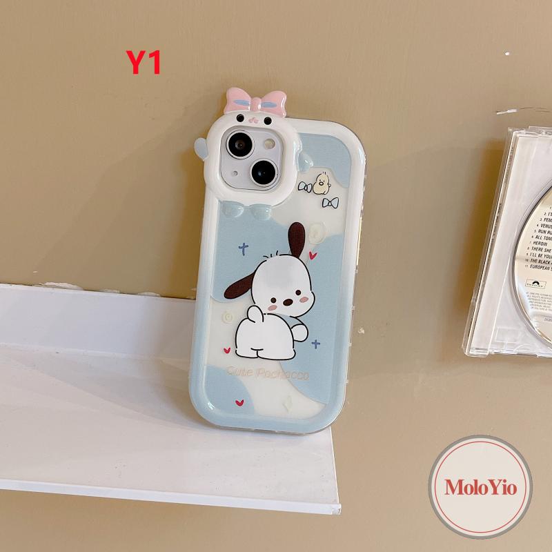 Soft Case Desain Kartun Pochacco Winnie The Pooh 3D Untuk IPhone 11 13 12 14 Pro MAX XR 6 6S 7 8 Plus 14 Plus 11 Plus 11 Pro MAX X XS MAX SE 2020