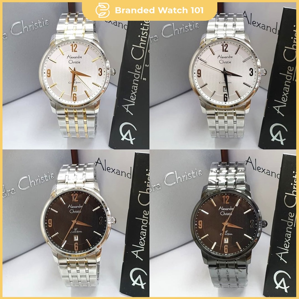 ORIGINAL Jam Tangan Pria Alexandre Christie AC 8327 / AC8327 Garansi Resmi 1 Tahun