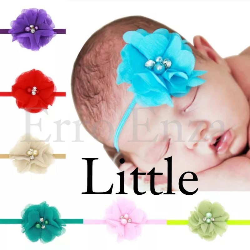 Bando Bayi Nylon Headband Usa Bandana Anak Regita