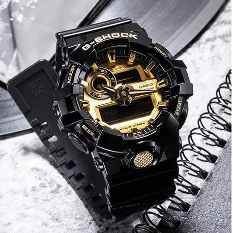 (COD-AH4N Casio GA700 Jam Tangan Pria Tahan Air Tahan Guncangan Jam Tangan Olahraga Mencerahkan Diri