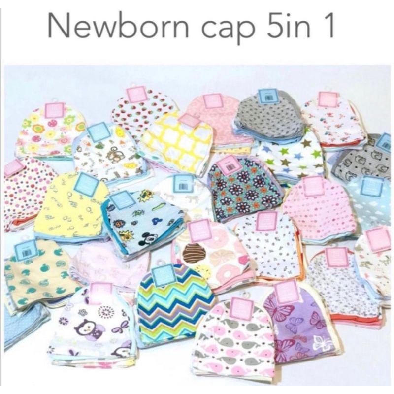 Topi New Born Isi 5 Motif Random